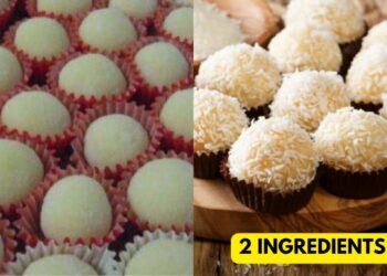 Coconut Sweet Treat with 2 Ingredients Simple