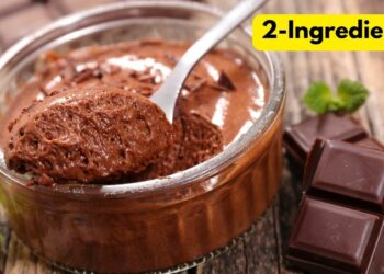 Easy Chocolate Dessert With 2 Simple Ingredients