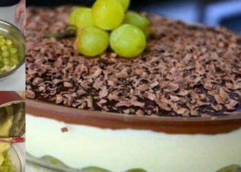 Easy Grape Dessert with Chocolate