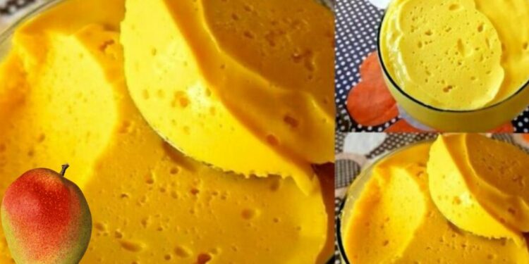 Easy Mango Dessert 3 Ingredients and Yields a Lot