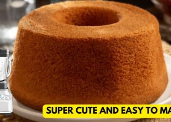 Easy and Fluffy Cake with Few Ingredients