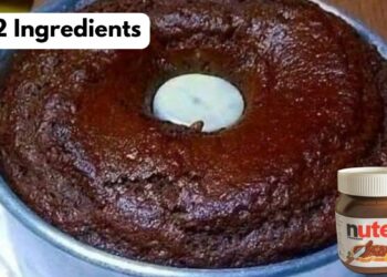 Easy and Quick Cake 2 Simple Ingredients, in Minutes