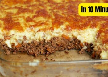 Ground Meat for Savory Pies, in 10 Minutes