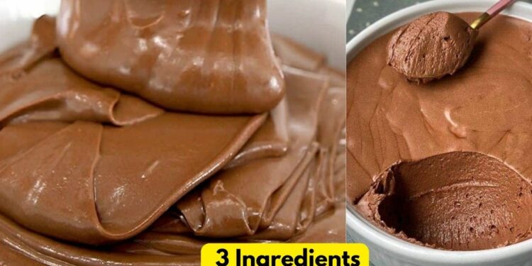 Milk Chocolate Mousse: 3 Ingredients and 5 Minutes