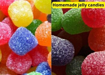 Homemade jelly candies