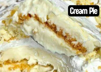 Delicious Cream Pie: Simple and mouth-watering dessert