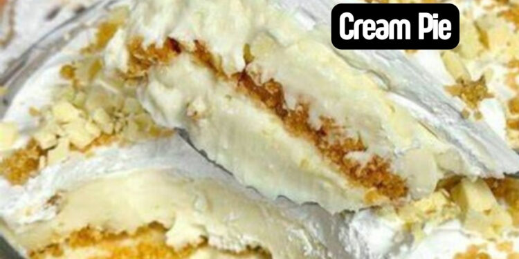 Delicious Cream Pie: Simple and mouth-watering dessert