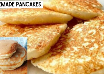 Fluffy homemade pancakes