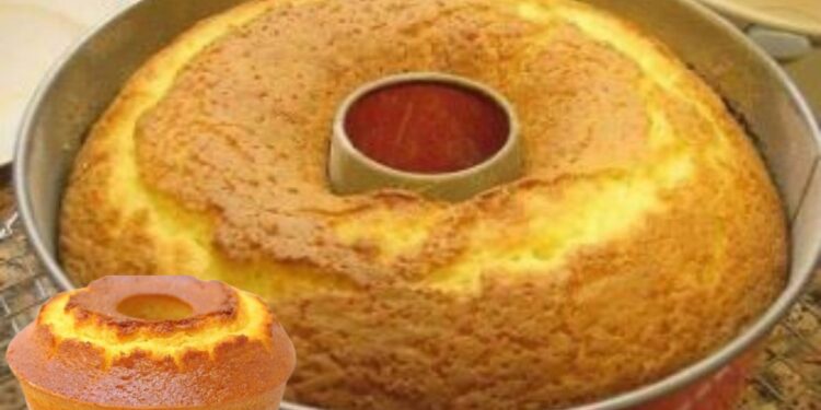 Easy And Quick Orange Cake With Few Ingredients And Fluffy