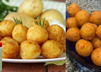 Easy Cheese Balls: 3 Ingredients Without Wheat Flour