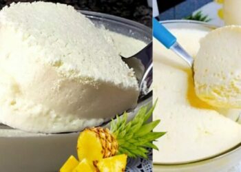 Easy Pineapple Dessert with 3 Ingredients