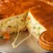 Easy and Quick Pie with Cheese and Ham Filling, Super Creamy