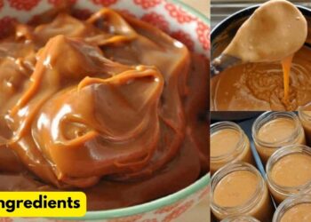 Homemade Dulce De Leche With 3 Ingredients