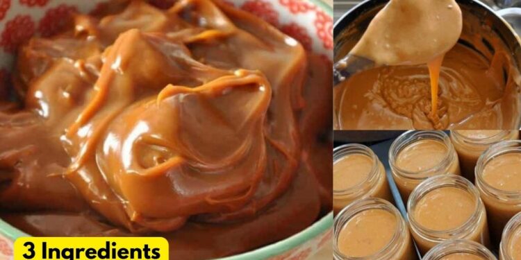 Homemade Dulce De Leche With 3 Ingredients