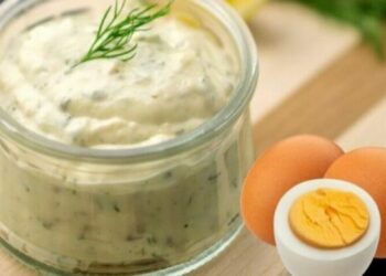 Homemade Mayonnaise with 2 Ingredients, Simple and Quick