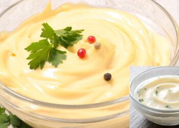 Mayonnaise with 4 ingredients