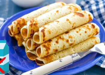 Pancake Without Milk And Butter In A Blender For An Afternoon Snack Or Breakfast