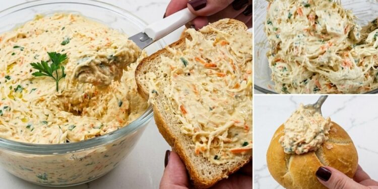 Simple Chicken Spread for Bread and Toasts in 10 Minutes