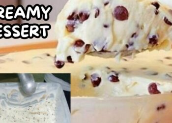 Iced dessert: Recipe with a creamy texture, simple to make