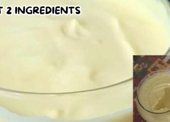 2-ingredient dessert, no condensed milk