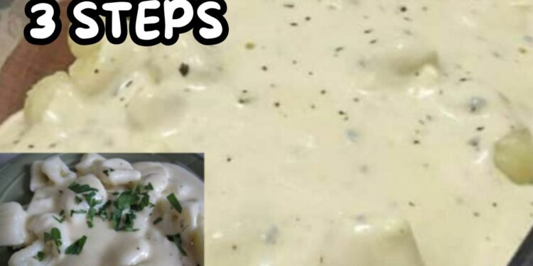 Homemade cheese sauce