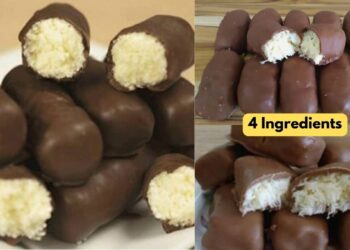 Coconut Chocolate Truffle Recipe with 4 Ingredients