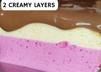 Creamy 2-layer dessert