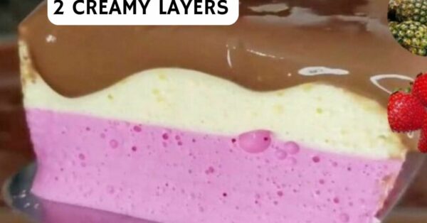 Creamy 2-layer dessert