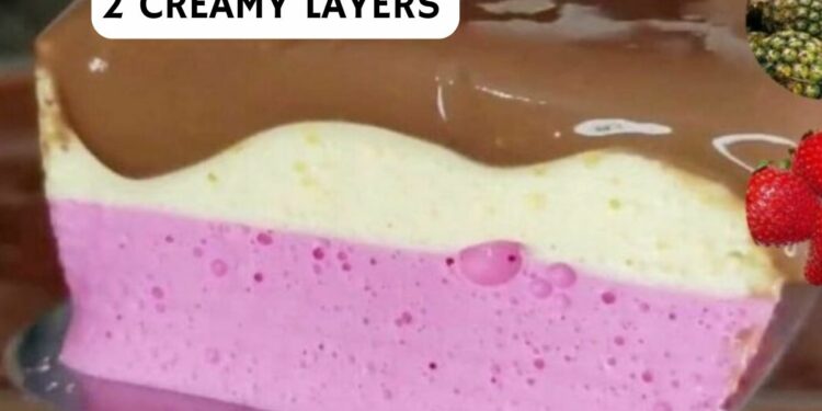 Creamy 2-layer dessert