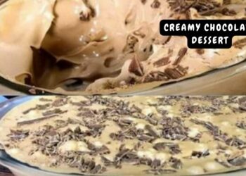 Creamy chocolate dessert