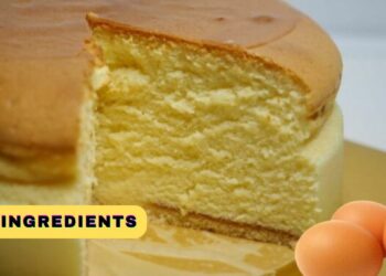 Quick and easy 3-ingredient cake recipe