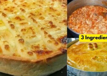 Easy And Quick Pie With 3 Ingredients, In Just A Few Minutes