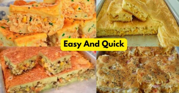 Easy And Quick Pie With Few Ingredientes