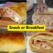 Easy Bread with Cheese and Ham for a Snack or Breakfast