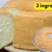 Easy and Quick Cake Without Wheat Flour with 3 Ingredients