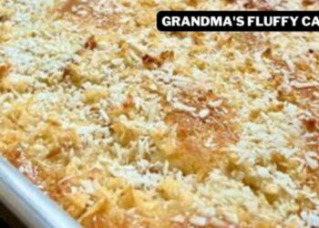 Grandma's homemade cake recipe