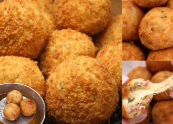 Rice Balls With Cheese Recipe: Soft And Quick To Make