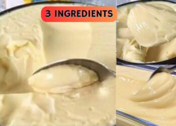 Simple dessert with 3 ingredients