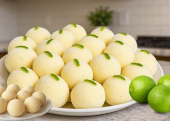 Sweet Recipe With Lemon And Condensed Milk