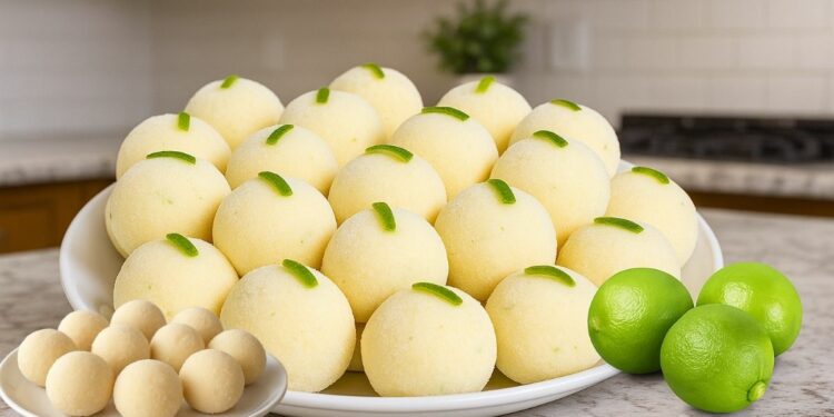 Sweet Recipe With Lemon And Condensed Milk