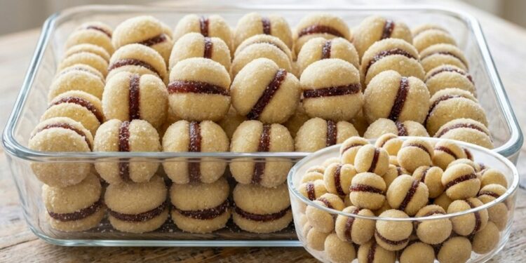 Easy And Quick Cookies With Guava Filling