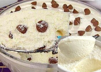 Delicious dessert with 4 easy ingredients