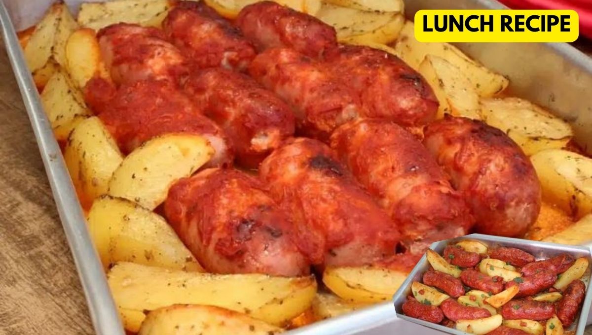 Lunch Recipe With Tuscan Sausage And Potatoes