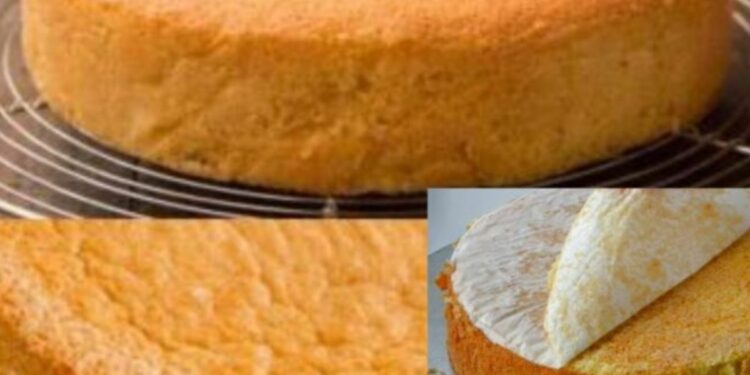 Sponge Cake with Only 5 Ingredients