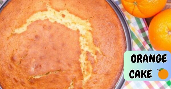 Orange cake with 5 ingredients: An irresistible taste