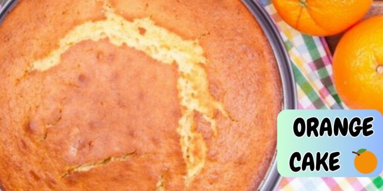 Orange cake with 5 ingredients: An irresistible taste