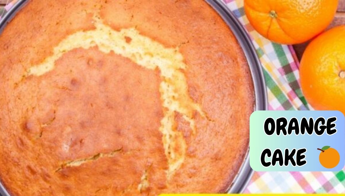 Orange cake with 5 ingredients: An irresistible taste