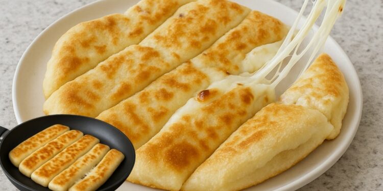 Skillet Snack With Cheese And Ham In 10 Minutes