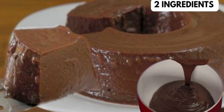 Banana And Chocolate Dessert With 2 Ingredients, Super Creamy