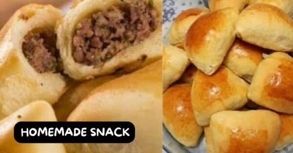 Homemade Snack with Creamy Filling